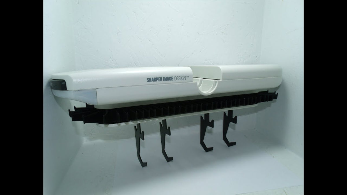 Sharper Image AutoDrive Tie Rack 72 Belts Closet Organizer SM 606 by