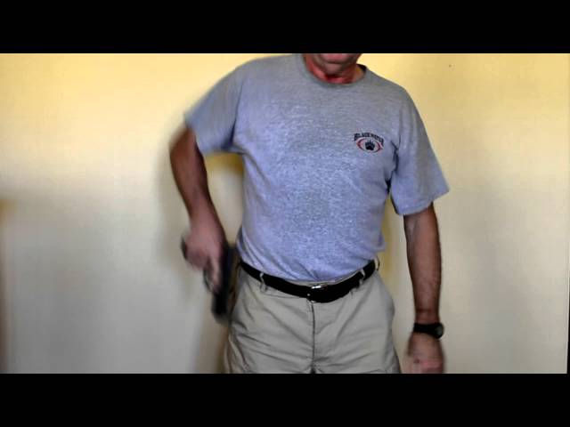 This is in response to a concern about the muzzle angling inward during the racking motion