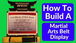 How To Build A Martial Arts Belt Display by Busy Carpenter Bee (2 years ago)
