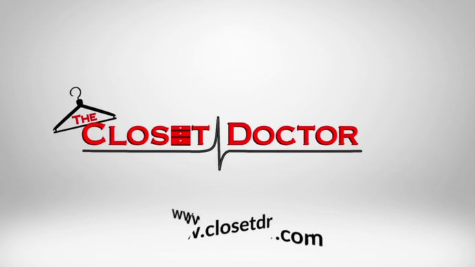 How to move a premium tie or belt rack in a Closet Doctor closet organizer system.