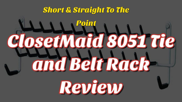 ClosetMaid 8051 Tie and Belt Rack, White Product Link