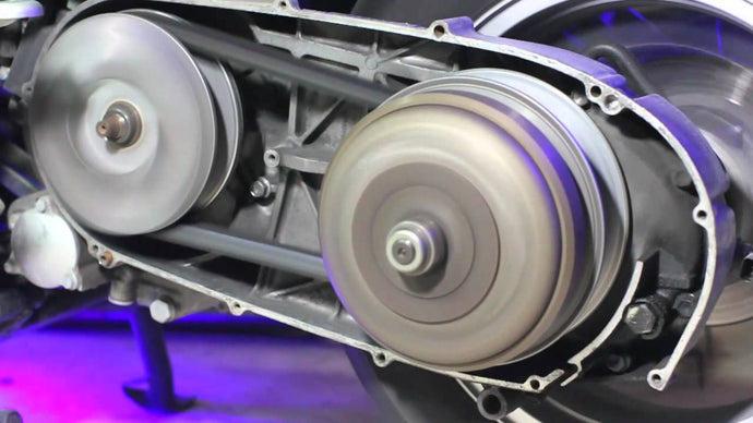 Burgman 400 belt problem - watch the belt running | MicBergsma