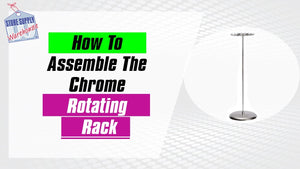 Clothing Racks - How To Assemble The Chrome Rotating Belt, Tie, Scarf Display (Super Easy!) by Store Supply Warehouse (6 years ago)