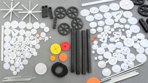 Plastic Gears Rack Belt Pulley Single&Double Gears Crown Gears For Toys by Power Creative (3 years ago)