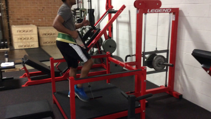 Belt Squat Walk (In Place) - The Rack APC by The Rack Athletic Performance Center (4 years ago)