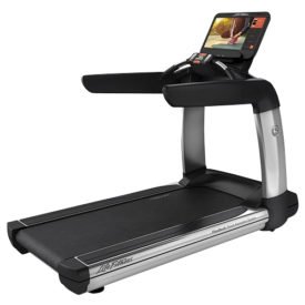 The Life Fitness Platinum Club Series Treadmill brings the gym experience to your home with several high-tech features designed to enhance your running experience as well as a durable motor and frame built to last