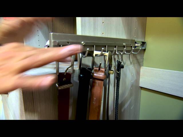 Example of one of our standard belt racks in action