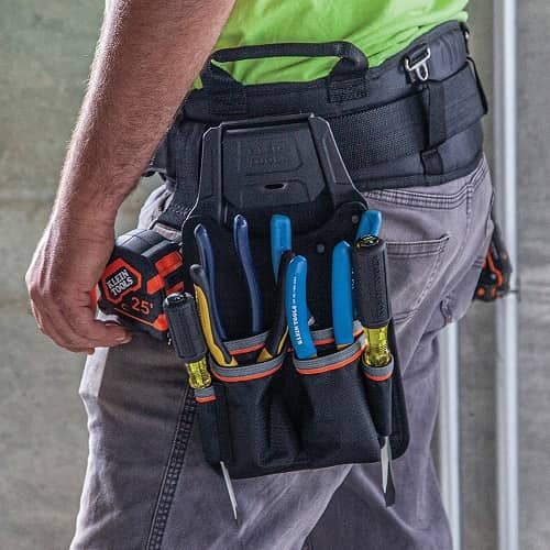 (Lincolnshire, Ill.) – Klein Tools (www.kleintools.com), for professionals since 1857, introduces the new Tradesman Pro Click-Lock Modular System, with multiple pouch and holding options, all designed to allow you to carry and transport both tools...