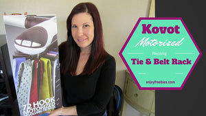 How to install the Kovot Motorized Revolving Tie & Belt Rack by Cheap & Cheeky (5 years ago)