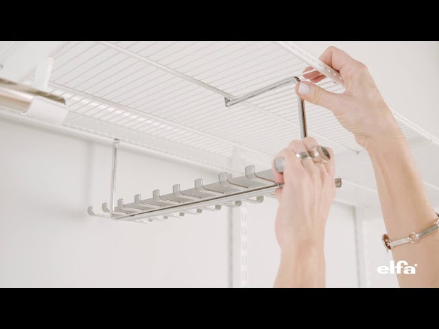 490980 gliding tie and belt rack.