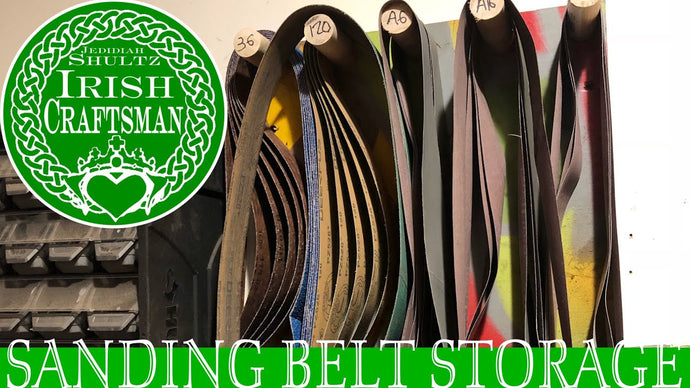 My sanding belts have Taken over!! Time to whip them into shape! IRISH LINKS