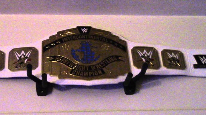 A cheap easy way to hang and display your Belt Replica's and Other collectables using simple Guitar hangers Top Stage® Guitar Hanger Hook Holder Wall ...