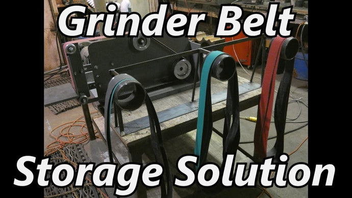 If you've ever wondered about how to store grinding belts, look no further