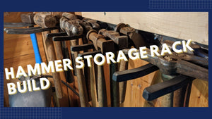 Hammer Storage Rack Build - Hammers and Belt Grinder Belts by SmithOfTheNorth (5 months ago)