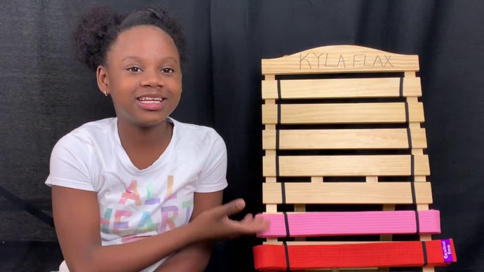 Karate Belt Display by Queen Flax (2 years ago)
