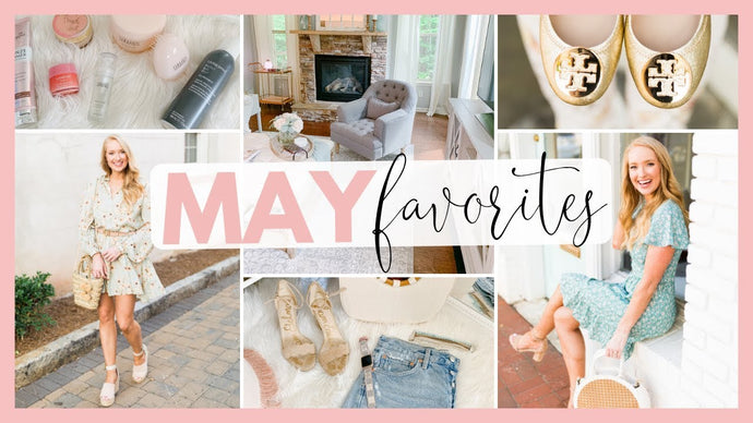Here are my favorite fashion, beauty, skincare, and home decor favorites from May 2019! MAY FASHION FAVORITES 2019 GREEN FLORAL DRESS (sized up ...