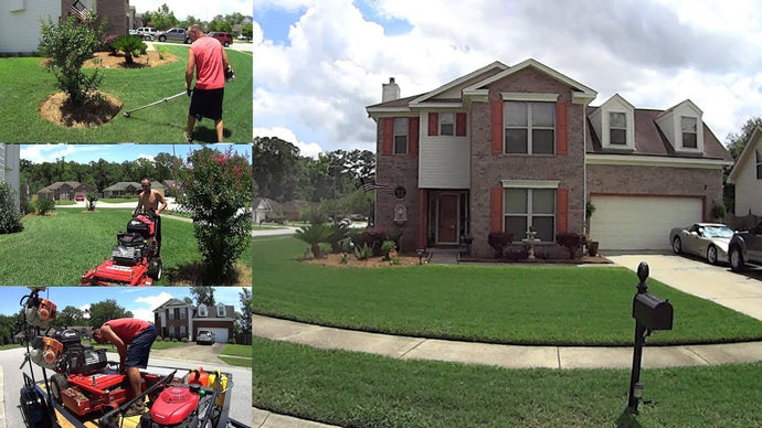 Watch how we turn this lawn into the neighborhood show-piece! Hey all, don't forget..