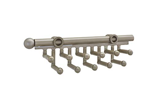 Rev-A-Shelf - CTR-12-SN - 11.875 in. Satin Nickel Pull-Out Tie/Scarf Rack