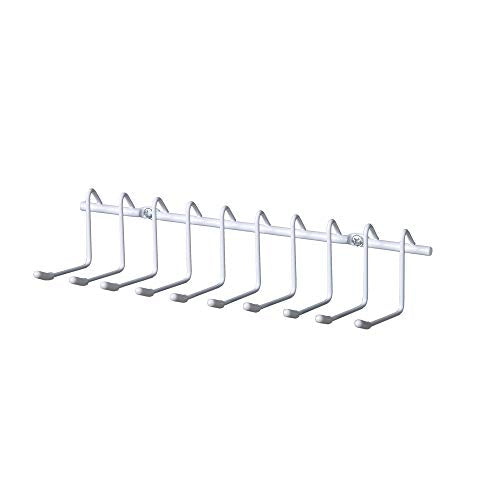 ClosetMaid 71008 Versatile Tie & Belt Rack, White