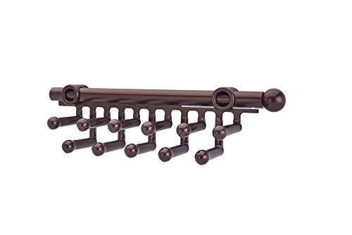 Rev-A-Shelf - CTR-12-ORB - 12 in. Oil Rubbed Bronze Pull-Out Tie/Scarf Rack