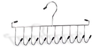 Organize It All 0315W-B Tie and Belt Rack by Organize It All