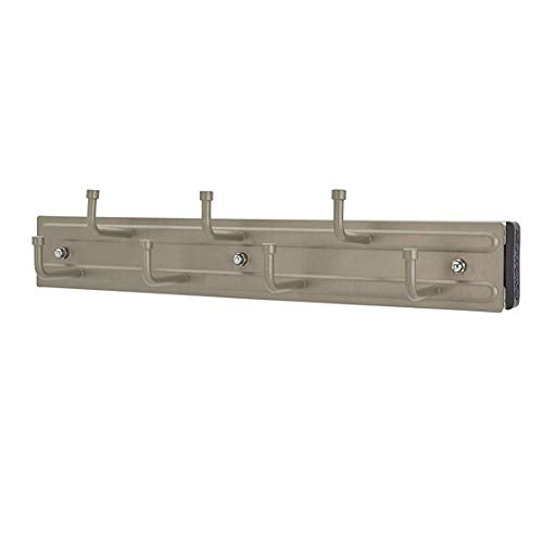 Rev A Shelf Belt Scarf Organizer Holder Side Mounted Pullout for Closet, Nickel