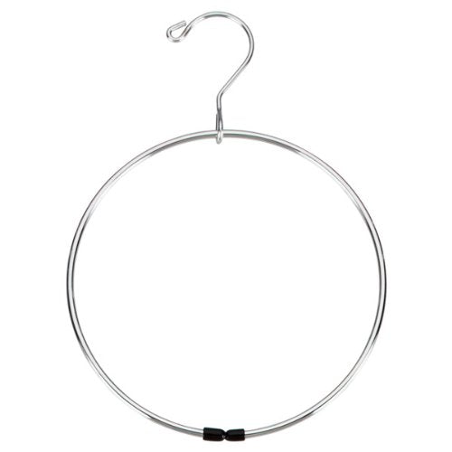 Richards Homewares Chrome Gel and Vinyl Dipped Belt Ring Hanger