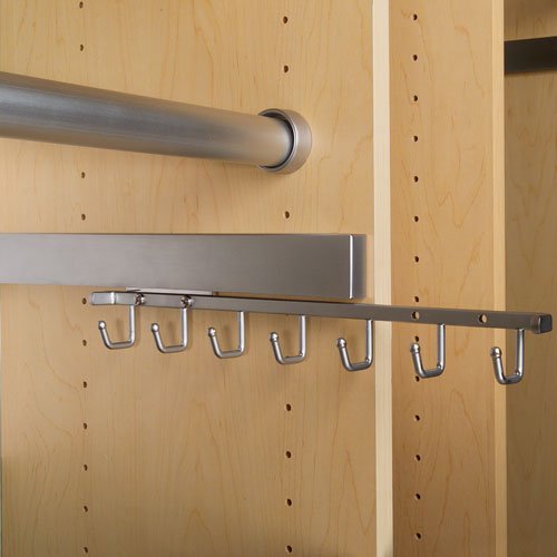 Chrome Ball Bearing Slide Out Belt Rack 14 Inch