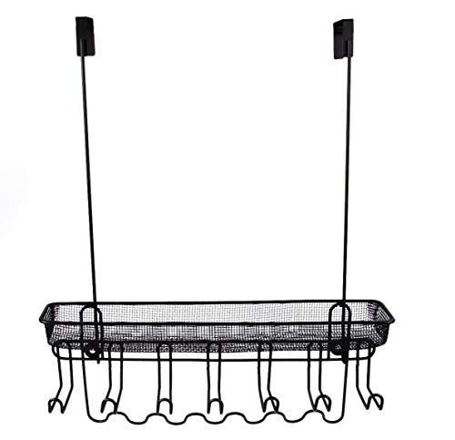 Useful. UH-TB238-BLK Wall Mounted Organizer Shelf and Rack for Ties, Belts, and Accessories- Closet Organization Shelf for Men or Women