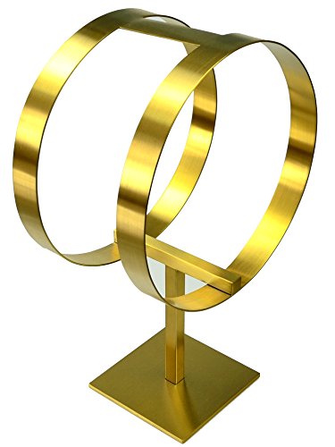 Stainless steel belt rack (Golden matte) Applies to Clothing Stores/Used for Stores/Fair Display