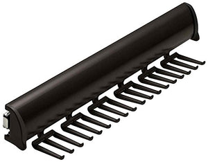 Synergy Elite Tie Rack w Slide in Oil Rubbed Bronze