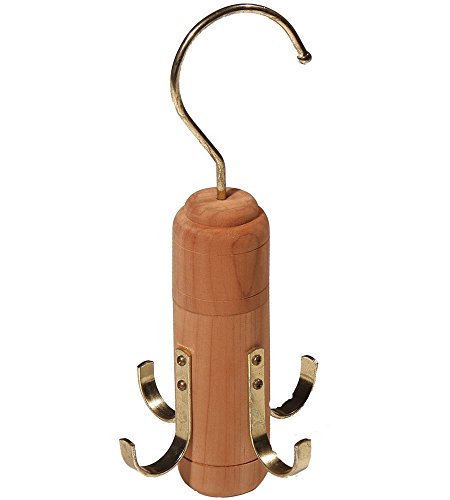 HomyDelight Tie and Belt Rack - Cedar 1.5 lbs 3.5