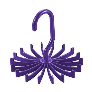 Kikole 360° Twirl Tie Rack Belt Hanger Holder Hook for Closet Organizer Storag Tie Racks
