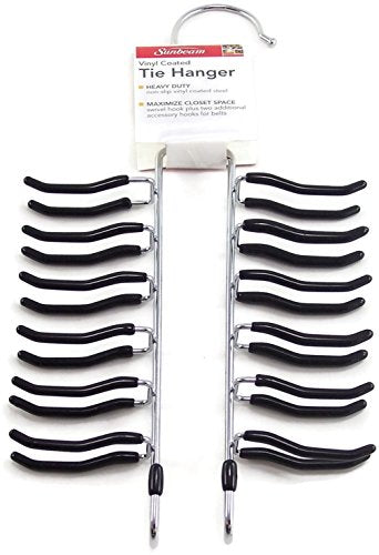 Sunbeam Vinyl Coated Tie and Belt Hanger