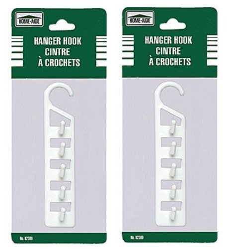 Set Of 2 Belt Hooks Closet / Door Hangers - Home-Aide All Purpose by HomeAide