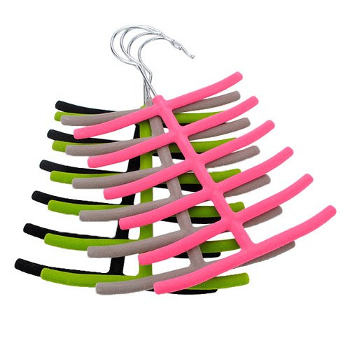 Souked 1x Scarves Necktie Rack Hanger Closet Non-slip Holder