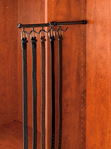 Belt/Scarf Organizer, Chrome Finish