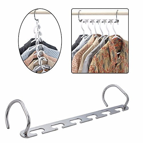 Non-slip Necktie Neck Ties Scarves Belt Rack Holder Closet Organizer Hanger Pack -35