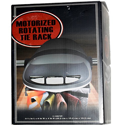Motorized Rotating Tie Rack