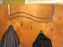 Tilesey Over Door Hook Rack, Hooks, Stainless Steel Over The Door Hook Rack,