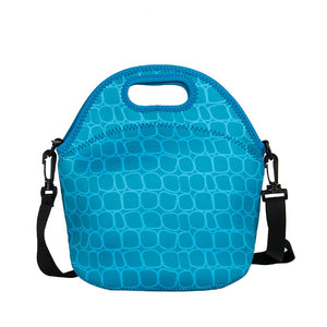 Yipinu Neoprene Lunch Box Handbag Tote Lunch Bag Cool Bag Cooler