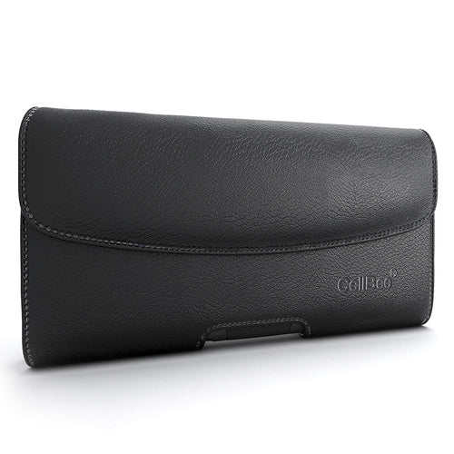 Galaxy S6 Edge Plus Holster, CellBeeÂ® Premium Leather Pouch Carrying Case with Belt Clip Belt Loops Holster for Samsung Galaxy S6 Edge Plus (Perfect Fits OtterBox / LifeProof) (Classic Flavor)