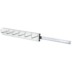 Chrome Pull-Out Square Belt Rack