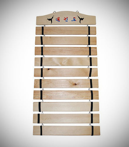 MUDO TAEKWONDO BELT RACK