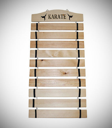 MUDO KARATE BELT RACK