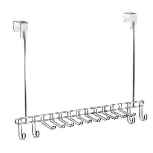 InterDesign Classico Over-the-Door Tie and Belt Rack